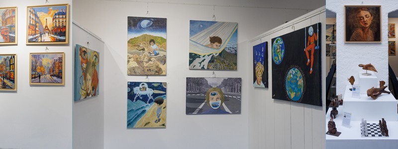 Ma 1ère exposition de groupe au Concept Store Gallery de La Baule